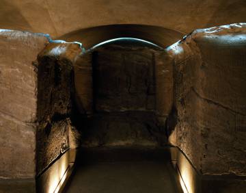 Ellesiya Temple in the Egyptian Museum in Turin, Italy.