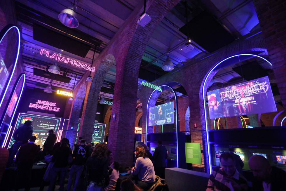 Inauguración de la exposición de videojuegos 'Game On. La historia del videojuego' en la Fundación Canal de Madrid, el pasado noviembre.