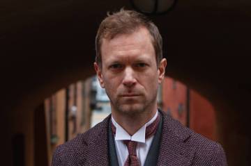 Swedish writer Niklas Natt Och Dag.