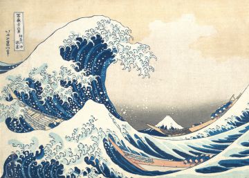 Hokusai y la ola gigante