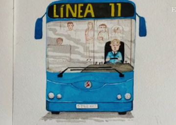 El conductor de la línea 11