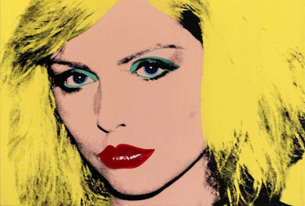 'Debbie Harry' (1980), retrato de la cantante de Blondie, de Andy Warhol.