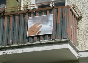 El arte que cuelga de los balcones