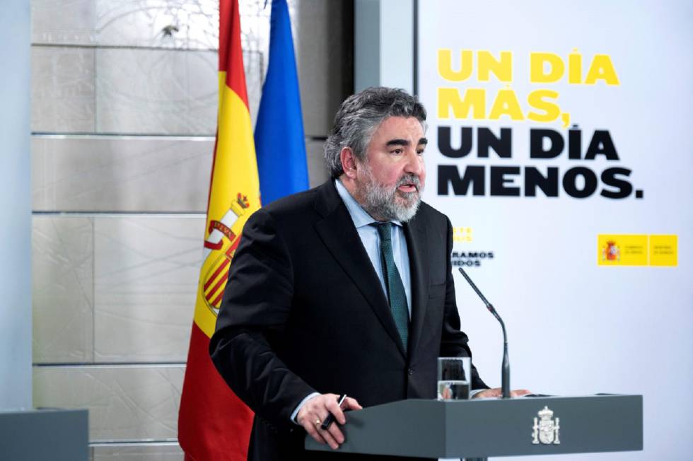 José Manuel Rodríguez Uribes, ministro de Cultura y Deporte.