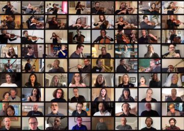 Pantalla partida: la metáfora visual de la pandemia