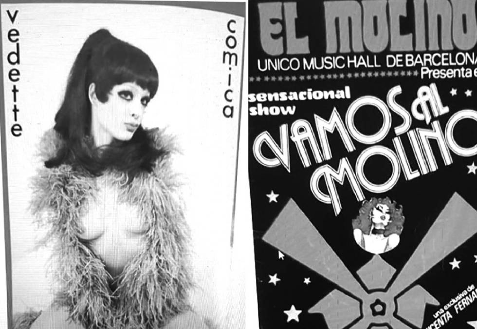 Poster of a performance of La Maña in El Molino.