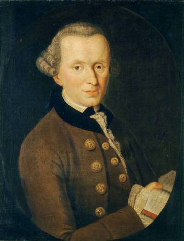 'Immanuel Kant' (1768), by Johann Gottlieb Becker.