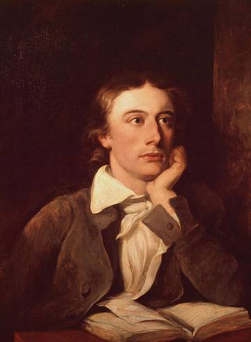 John Keats, drawn by William Hilton.