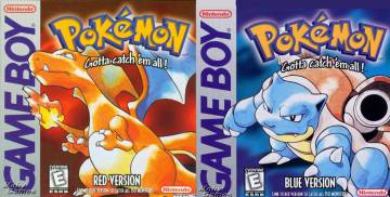 Pokémon Red and Blue, the first versions that arrived in Europe.