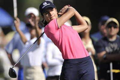 La golfista mexicana