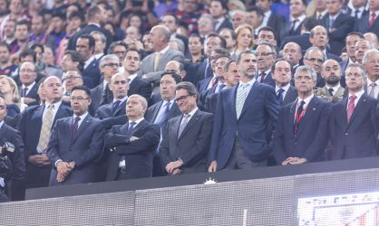 King Felipe at the King's Cup final last May.