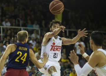 Llull y Ayón hacen volar al Madrid en el Palau