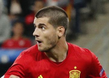 Y Morata levantó la cabeza