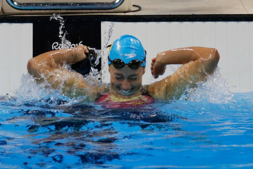 De Londres a Río: los logros de Mireia Belmonte