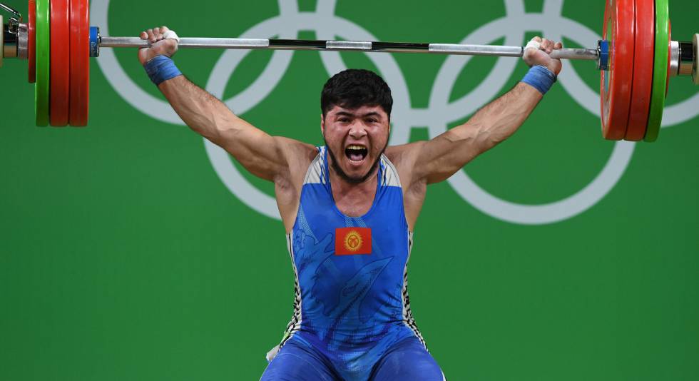Un halterófilo de Kirguizistán, bronce en Río, positivo por dopaje