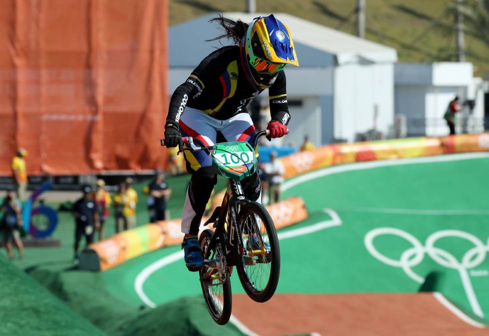 La colombiana Mariana Pajón gana su segundo oro en BMX