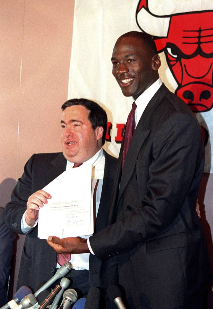 krause e michael jordan.