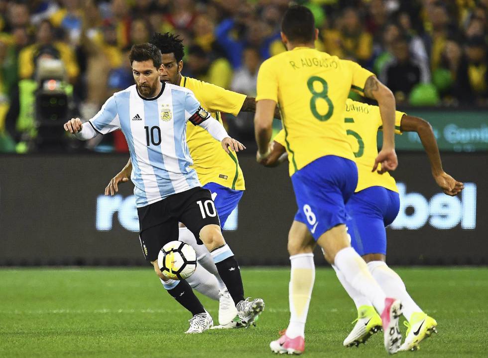 Argentina gana a Brasil en el debut de Sampaoli Deportes EL PAÍS