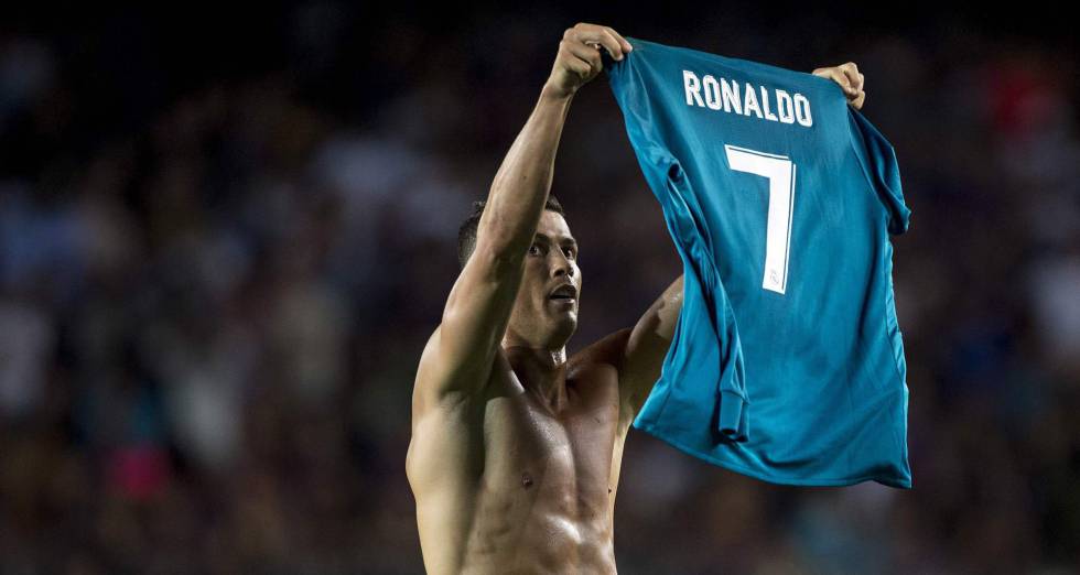 cristiano ronaldo camiseta barcelona