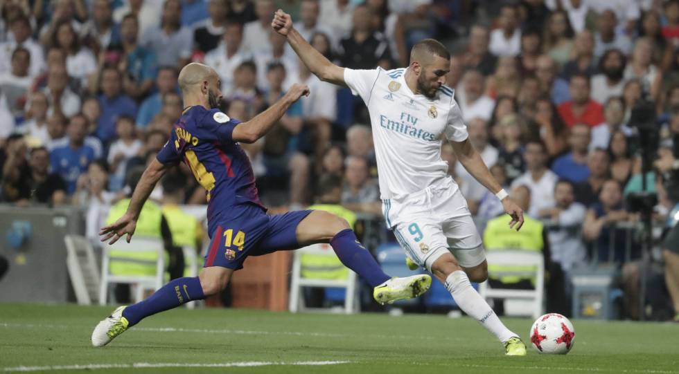 Benzema salva la entrada de Mascherano