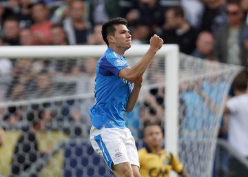 Hirving Lozano enciende al PSV Eindhoven