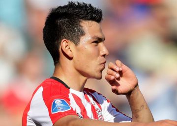 Hirving Lozano marca la pauta en el PSV Eindhoven