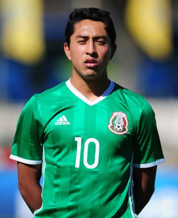 Govea en un partido con la selección de México en 2016.