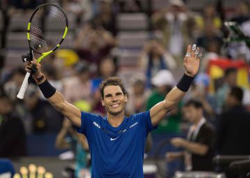 Rafa Nadal arrolla a Donaldson en su debut en Shanghái