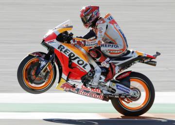 Márquez ante Dovizioso: uno no quiere fallar, el otro busca el fallo