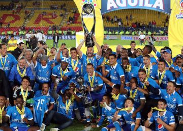 Millonarios gana la liga de fútbol colombiana