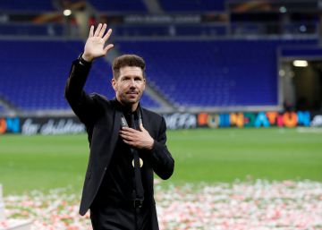 Simeone, tras ganar la Europa League