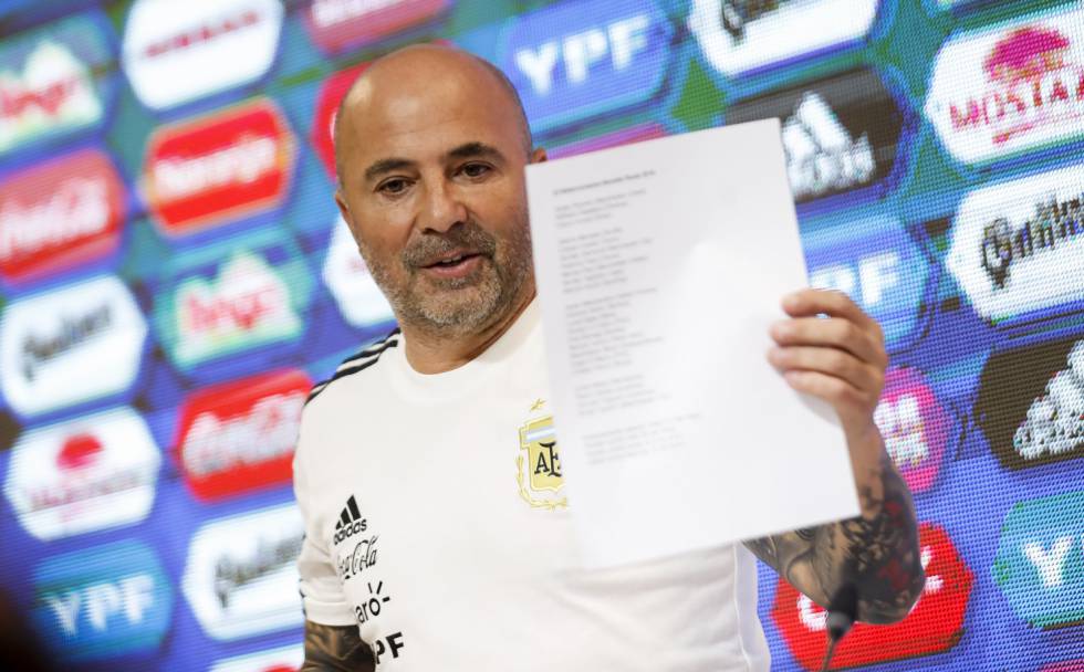 Lista Para El Mundial Sin Icardi Sampaoli Confirma A Los 23 Argentinos Que Acompanaran A Messi En Rusia Deportes El Pais El álbum oficial de la copa mundial de la fifa 2014'. sin icardi sampaoli confirma a los 23