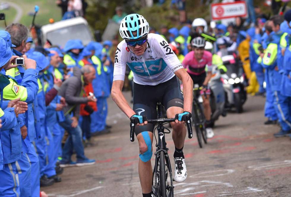 Froome en pleno ascenso