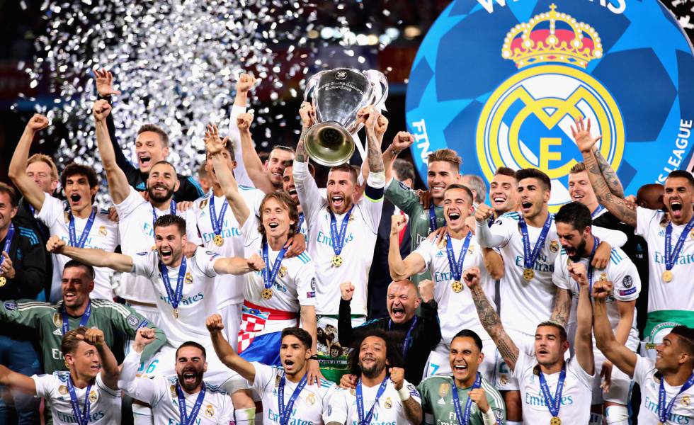 Sergio Ramos levanta la 13ª. Champions League.