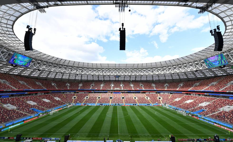 El estadio Luzhniki de Moscú acogerá el parido inaugural del Mundial 2018 entre Rusia y Arabia Saudí.