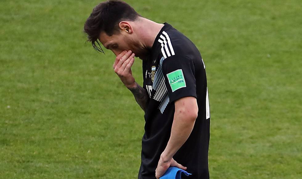 Messi ante Islandia.