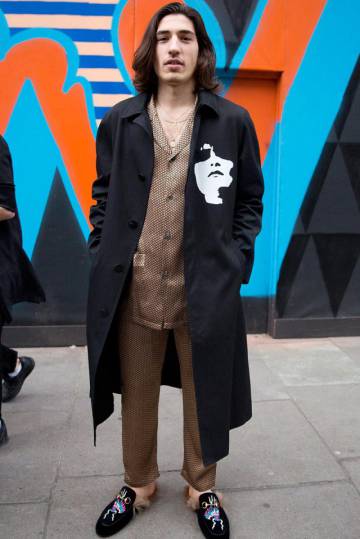 BellerÃ­n, en la London Fashion Week.