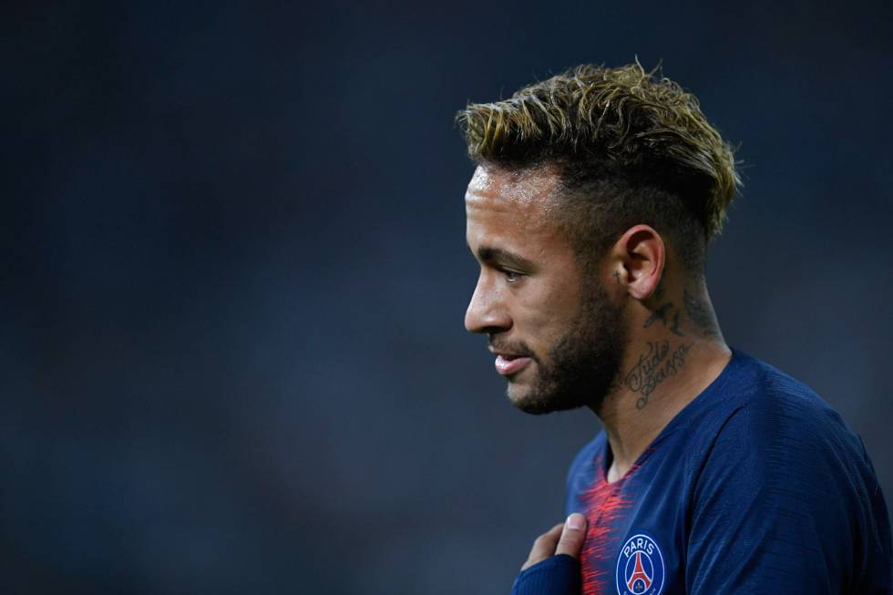 El jugador del PSG francÃƒÂ©s, Neymar, en un partido de la ligra francesa el pasado 28 de octubre.