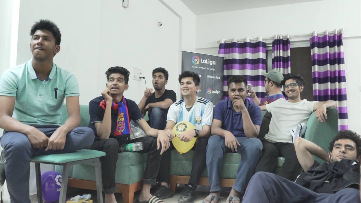 Bhide y sus amigos, en Bangalore (India).