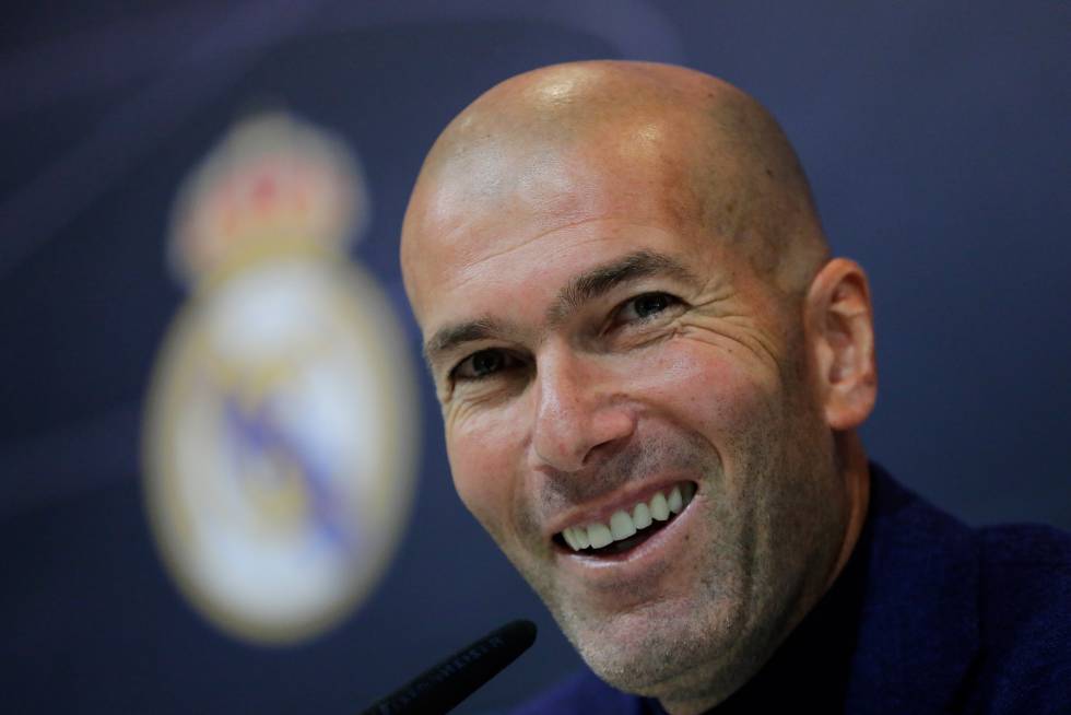 Zidane voltou Real Madrid