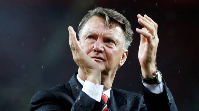 Van Gaal, en su etapa en el Manchester United.