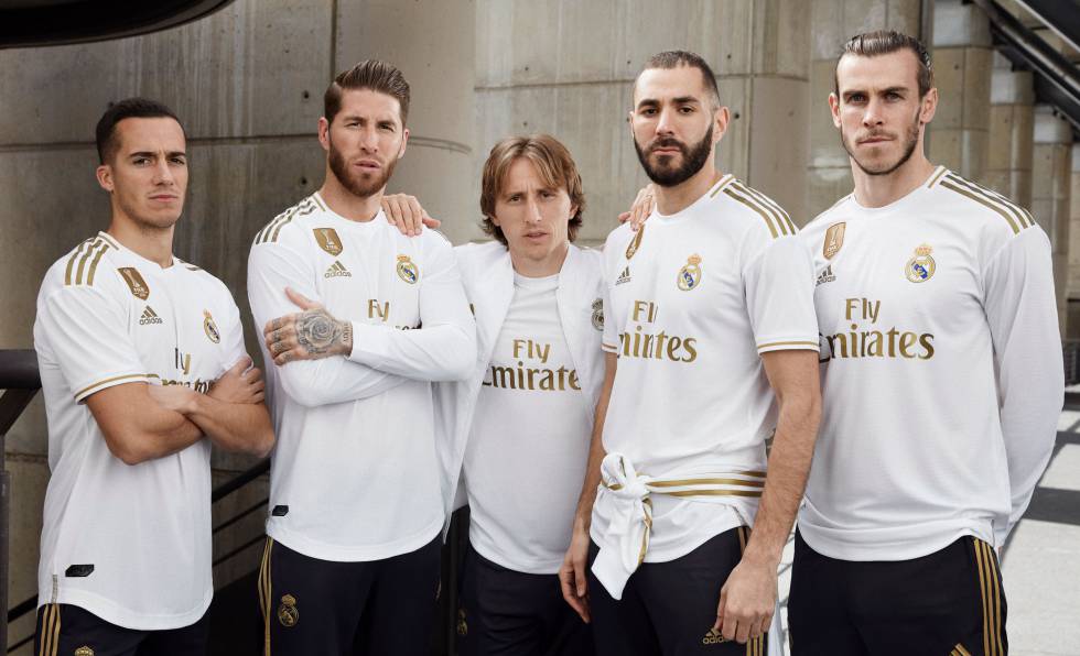 El Real Madrid recupera el dorado en su nueva camiseta | Deportes 