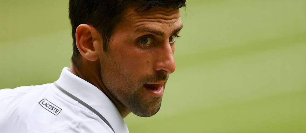 Djokovic, in Wimbledon.