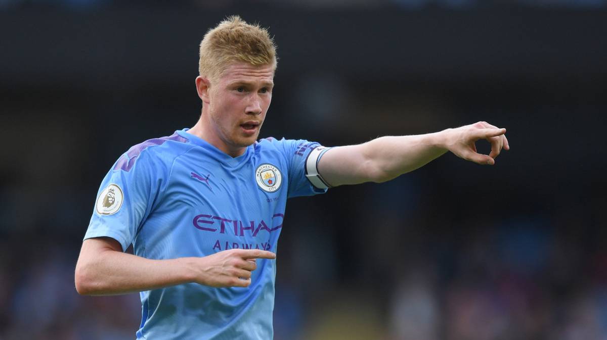 Kevin De Bruyne, con el Manchester City.