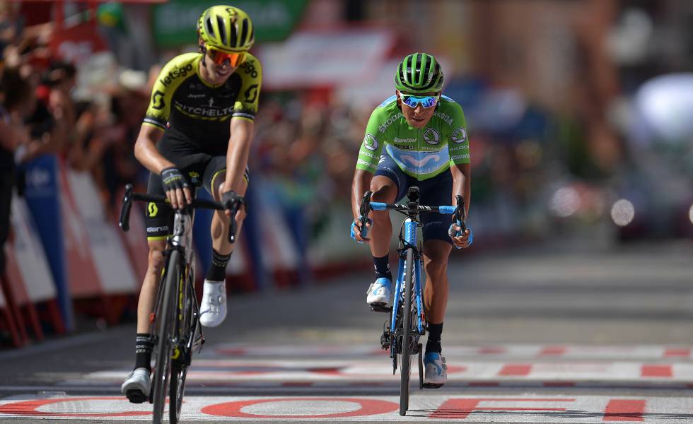 Nairo Quintana en la Vuelta a España