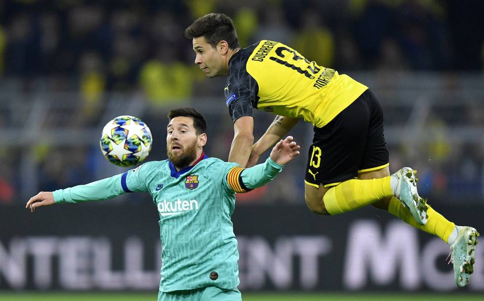 Resultado de imagen para messi dortmund