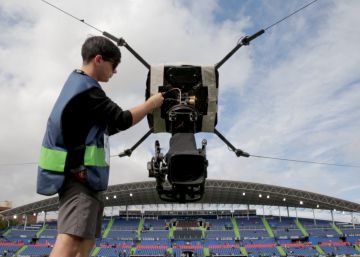 Vuela más veloz que el jugador más rápido. Así funciona la supercámara
