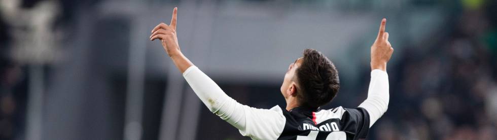 Dybala celebra su gol ante el Milan. rn rn rn 