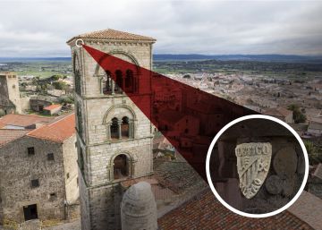 El escudo del Athletic Club que se esconde en una iglesia del siglo XIII