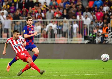 El Atlético gana en el reino de Messi